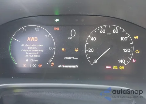 2025 Honda Cr-V Hybrid Sport z USA, uszkodzony, nr VIN 7FARS6H59SE035472